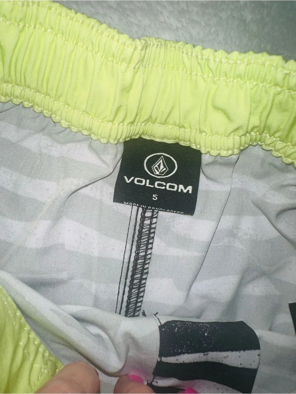 NWT Boys Volcom Swim Trunks